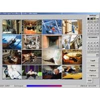 PICO2000 4 Camera Digital Video Surveillance Recorder and Internet Remote Monitoring Software for use with Sharx SCXMC104 PCI DVR card