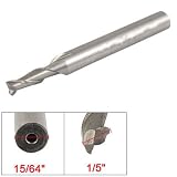 Amico 6mm Shank 5mm Cutting Diameter Double Flutes End Mill