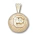 South Carolina Gamecocks Solid 14K Gold ''C'' Basketball Pendant