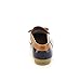Axny Dylan-10 Women's Two Tone Bow Accents Slip-On Rain Loafer Flat Duck Shoes