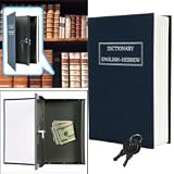 Trademark Home Dictionary Diversion Book Safe with Key Lock - Metal