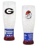 Georgia Bulldogs Crystal Pilsner Glass