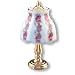 Reutters Porcelain Non-Electric Roseband Table Lamp