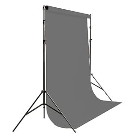 Savage 8' x 20' No-Glare Matte Finish Photo Gray Infinity Series Vinyl Background