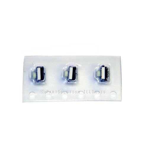 ePartSolution-Lot of 3 Samsung Galaxy S2 T989 i777 i727 D710 Power Volume Switch Button 4mm Replacement Part USA Seller