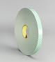 3M(TM) Double Coated Urethane Foam Tape 4032 Off-White, 1 in x 72 yd 1/32 in [PRICE is per ROLL]