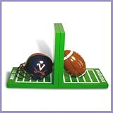 Virginia Cavaliers Wooden Bookends - NCAA College Athletics