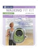 Gaiam Yoga & Pilates Accessories - Pedometer with Audio CD - Intermedia - Walking Kits