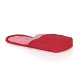 Herlag H9527-122 – Fußsack für Buggy Ravenna, fuchsia/rosa