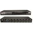1U Rackmount 16PORT KVM Switch