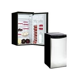 Danby 3.2 cu. ft. Compact Refrigerator - Stainless Steel