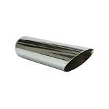 Lawson Industries 56136 LXP Chrome Series Angle-Cut Exhaust Tip