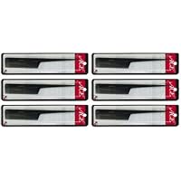 Ace Fine-teeth Tail Comb 8 * Black * Six Pack *