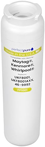 USA MADE UKF8001 Replacement Filter. Also replaces Kenmore 9005, Kenmore 8001, Whirlpool 4396395 and Kenmore 9006 Refrigerator Water Filters. Guaranteed Fit and Function!
