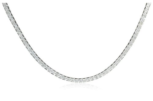 Tuscany Silver Damen-Halskette Tennis Zirkonia  41cm - 8.15.3313 Preisvergleich