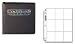 Ultra Pro Value Pack: One BLACK Collector D-Ring Binder (Album) with 25 9-Pocket Pages!