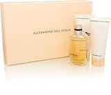 Alessandro Dell'Acqua by Alessandro Dell'Acqua for Women 3 Piece Set Includes: 1.7 oz Eau de Toilette Spray + 3.4 oz Silky Body Milk + 3.4 oz Bubble Bath and Shower Gel