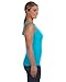 Anvil Ladies Ringspun Tank, CARIBBEAN BLUE, Large