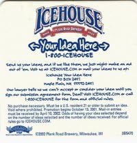 Plank Road Brewery - Icehouse - Paperboard Coasters - Sleeve of 25