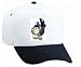 White Cap with crow, cartoon, bird, black