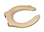 Kohler K-4731-SC-33 Stronghold Elongated Toilet Seat with Self-Sustaining Check Hinge, Mexican Sand