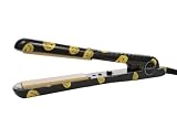Royale Classic Smiley Nano Ceramic Flat Iron / Hair Starightener Dual Voltage 110v - 220v - B003D7DCLQ