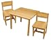 Aspen Table and Chair Set - Natural