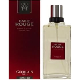 Habit Rouge Cologne by Guerlain for men Colognes