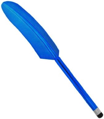 Precision Touch(TM) Feather Stylus Touch Pen for Apple iPad 2/3/4/Air/Mini, iPhone 4/5/6/6 Plus, Galaxy S3/S4/S5/S6, Galaxy Tab, Kindle Fire, Google Nexus (Blue)