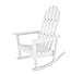 POLYWOOD ADRC-1WH Classic Adirondack Rocker, White
