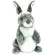 Hopper the Gray and White Easter Bunny Rabbit - Ty Beanie Babies