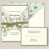 Enchanted Garden Wedding Invitation by Laura Ashley