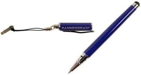 Small Dog Electronic Hammerhead Stylus with Pen for iPhone/iPad/iPod touch - Blue 1/HAM11431