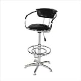 Walker Edison Furniture CHJB02PR Retro Barstool   Purple (set of 2)