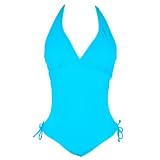 NSF721 One Piece Monokini Turquoise