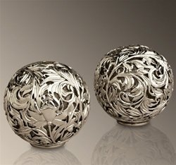 LOBJET Acanthus Salt & Pepper Platinum