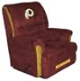 Washington Redskins Big Daddy Series Team Logo Embroidered Recliner Lounge Chair