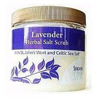 Sunshine Spa - Herbal Salt Scrub Lavender, 23 Oz.