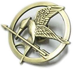 Nicetar Hunger Games Movie "Mockingjay" Prop Rep Pin Metal Bronze