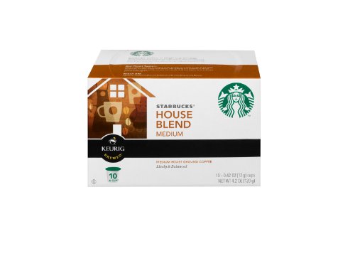 Starbucks House Blend K Cups 10 Pack