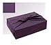 [XL/39inc] FUROSHIKI - Japanese Traditional Wrapping Cloth (Violet)