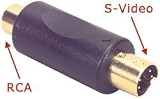 Dayton SVC2 RCA Jack To S-Video Plug Converter