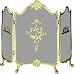3 Fold Cast Solid Brass Screen