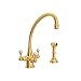 ROHL U.1520LS-EG-2 KITCHEN FAUCETS English Gold