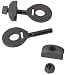 SNAFU Peg Locks 14mm Pair Black