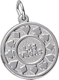 Jewelry : Las Vegas Poker Chip Charm by Rembrandt Charms