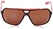 Nike MDL. 200 Sunglasses, Crystal Brown/Hyper Red, Brown Lens