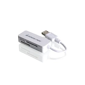 Buy IOGEAR 12-In-One Pocket Flash Memory Card Reader Writer, GFR209A (White) now!