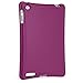 BUILT Apple iPad or iPad 2 Ergonomic Hard-Shell Case, Raspberry