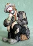 Emmett Kelly Jr. Figurine The Thinker
